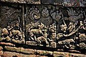 Candi Panataran - Rear wall, Small Bathing Place, Tantri relief, 